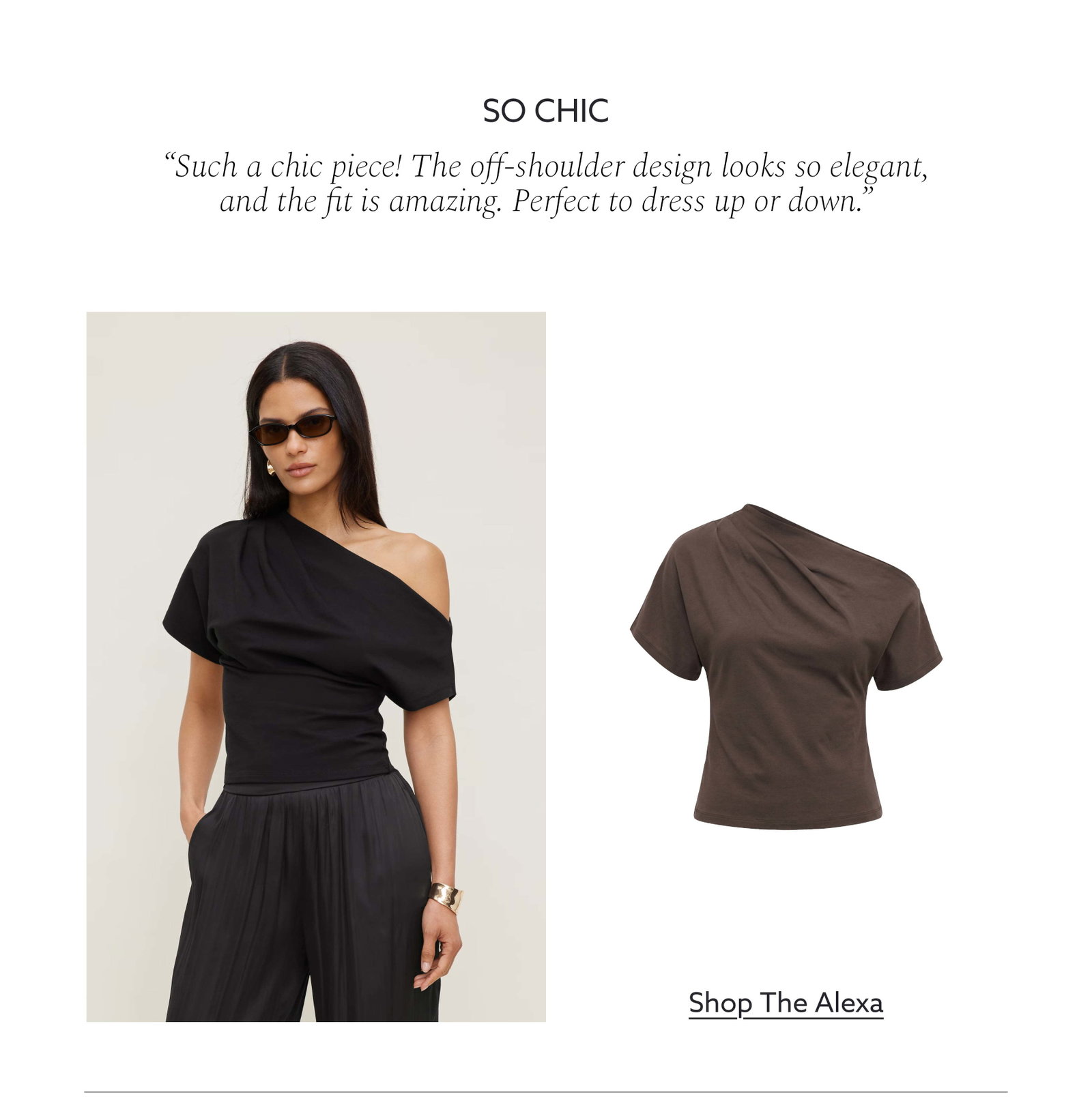 Alexa Cotton Spandex T Shirt