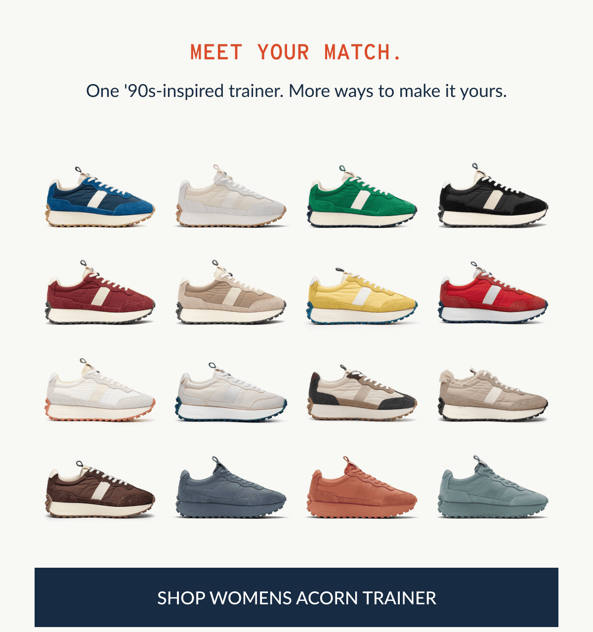 Womens Acorn Trainer