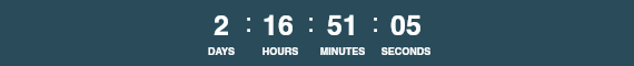 72 Hour Countdown Timer
