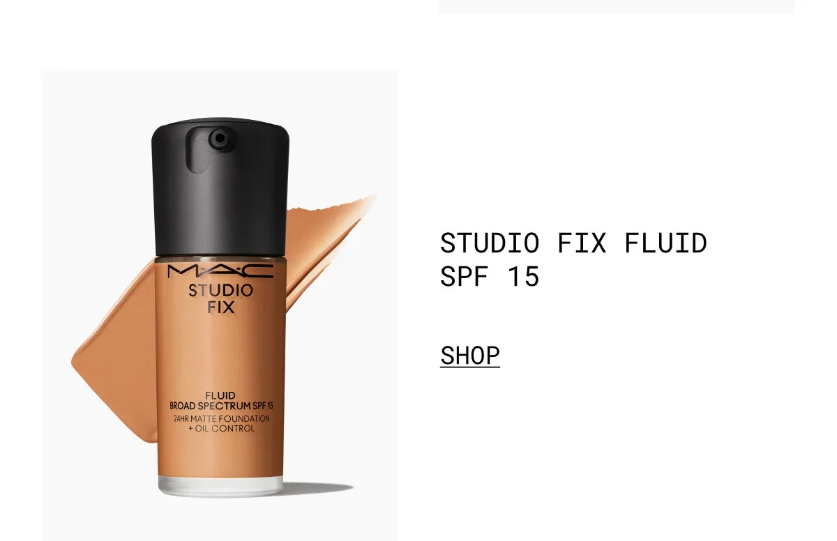M·A·C | STUDIO FIX FLUID SPF 15 | SHOP