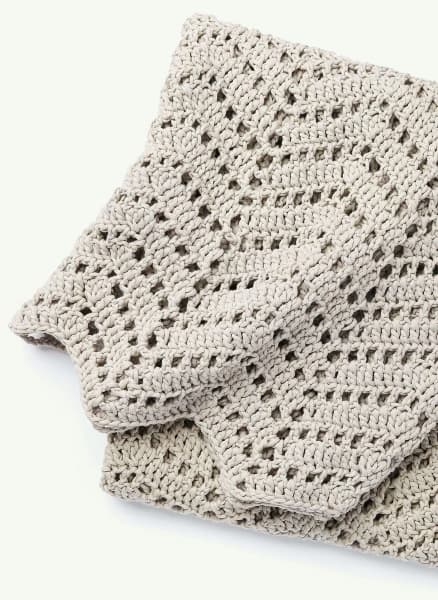 Free Ripples In the Sand Crochet Afghan Pattern