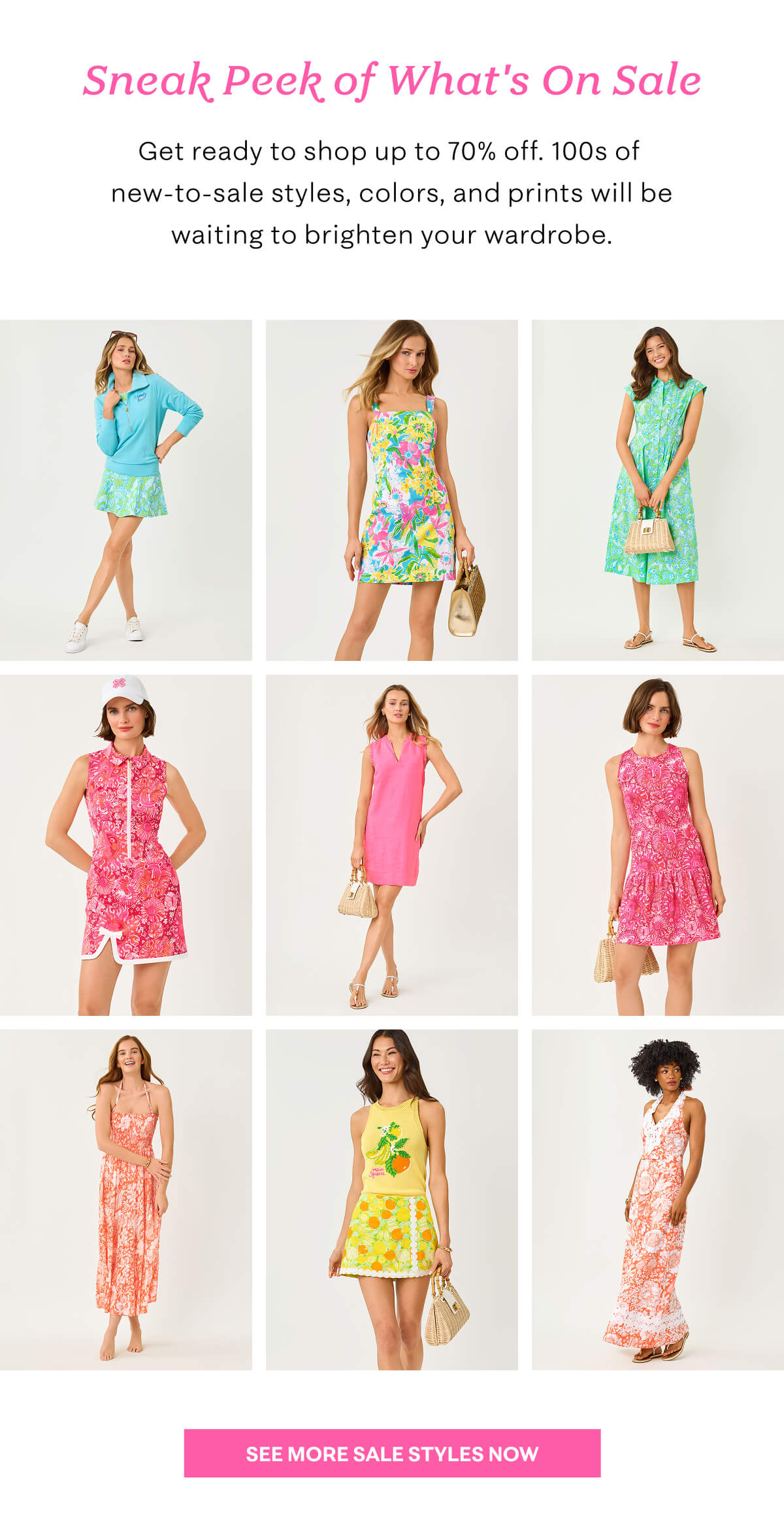 Sneak Peek of What's on Sale