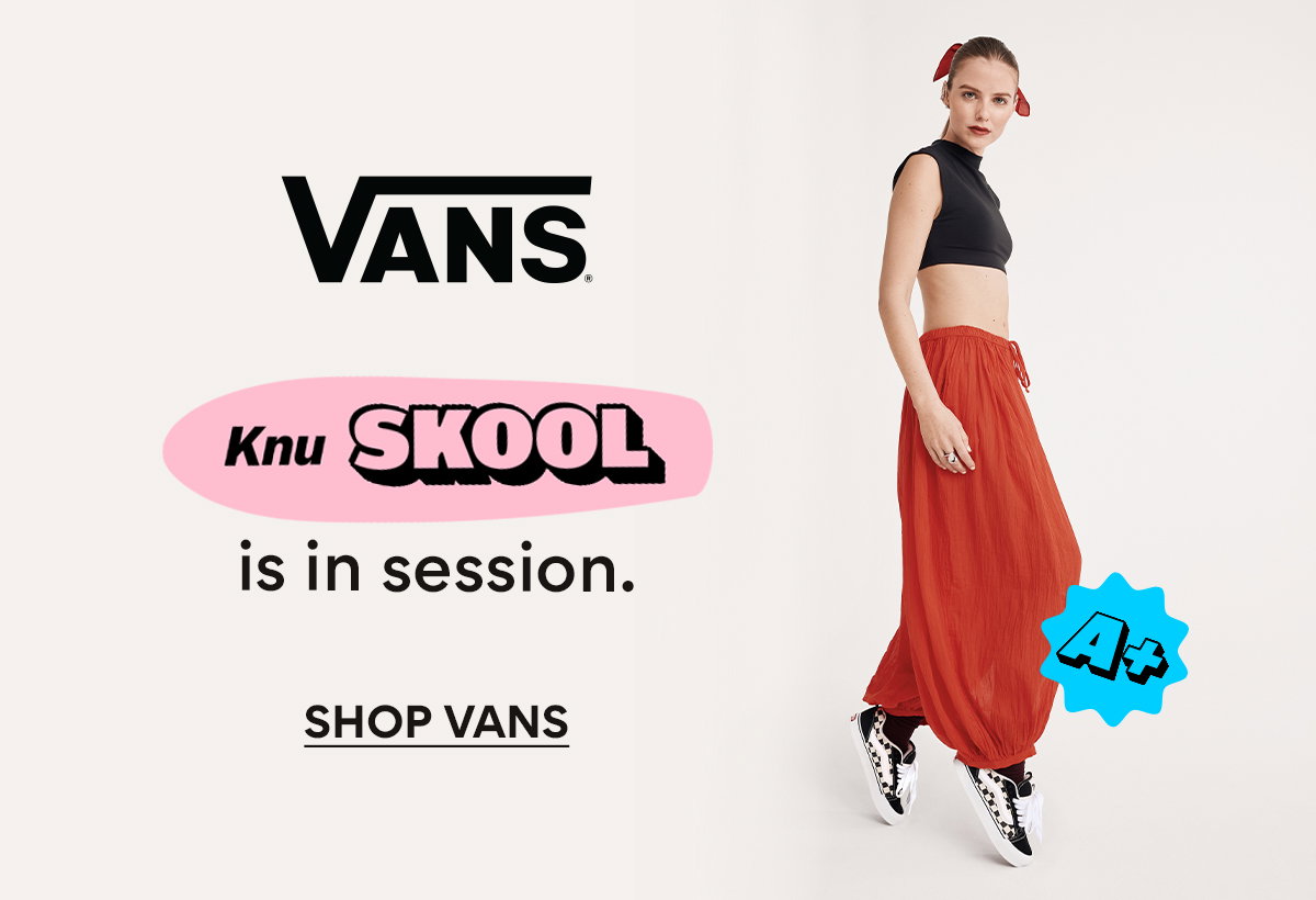 VANS Knu Skool is in session. | SHOP VANS
