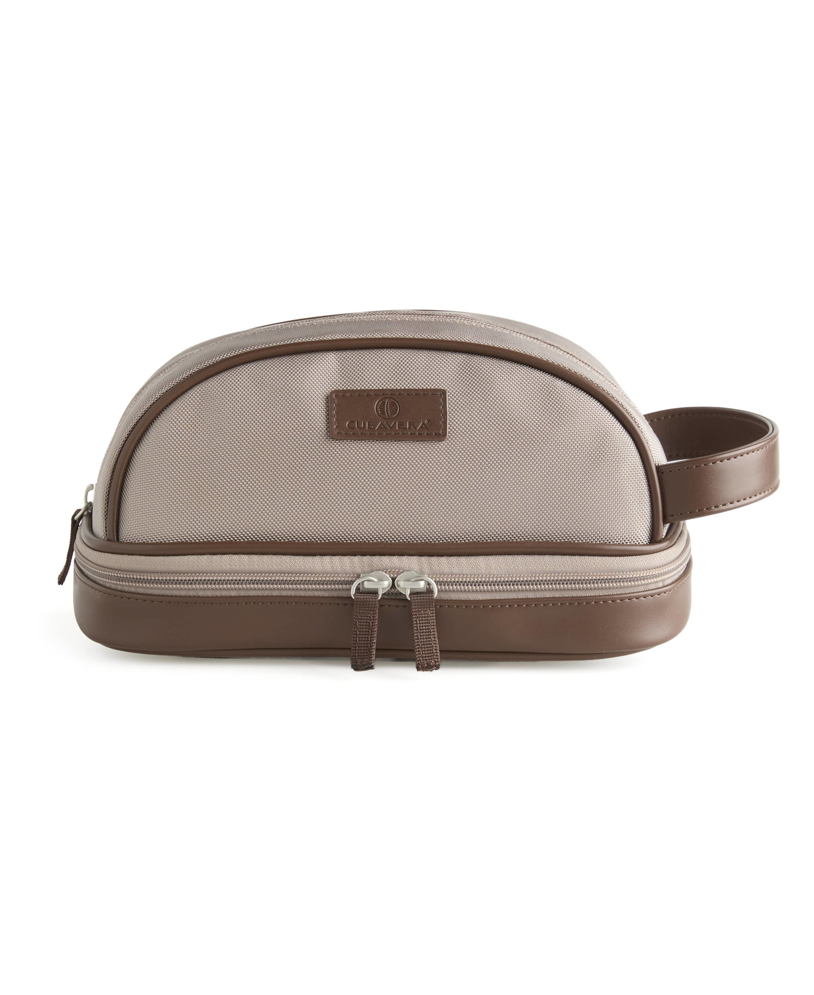 Image of Khaki Travel Toiletry Bag