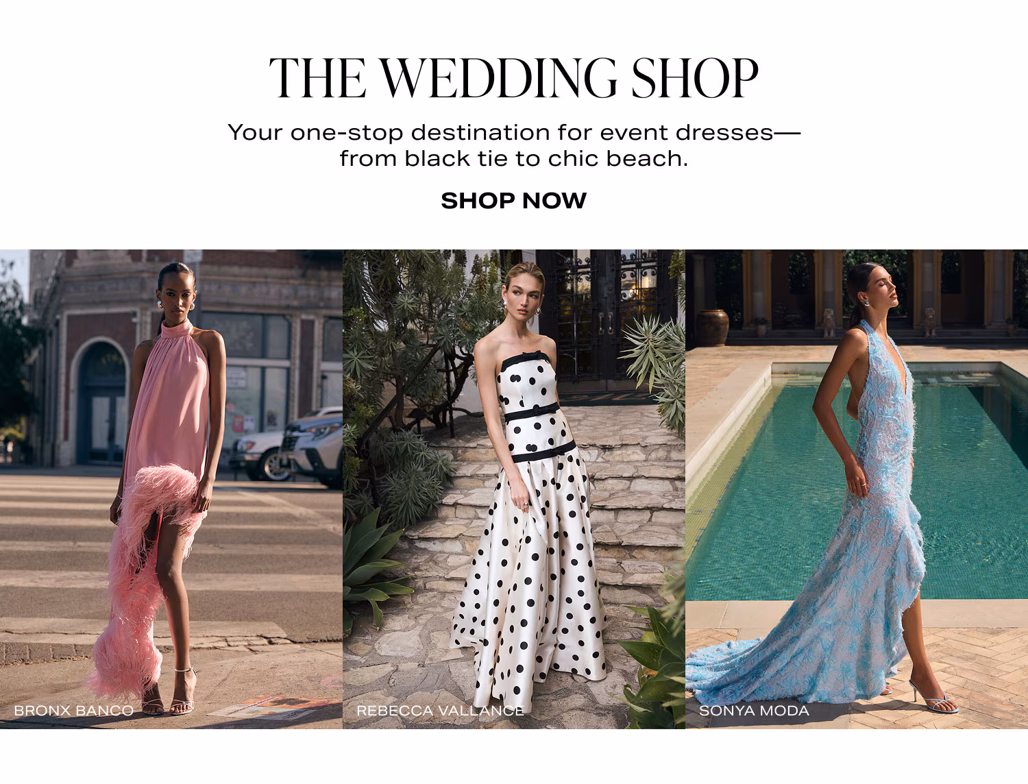 Enter The Wedding Shop
