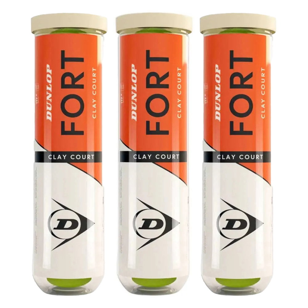 Image of Dunlop Fort Clay Court 4 Ball (Dozen)
