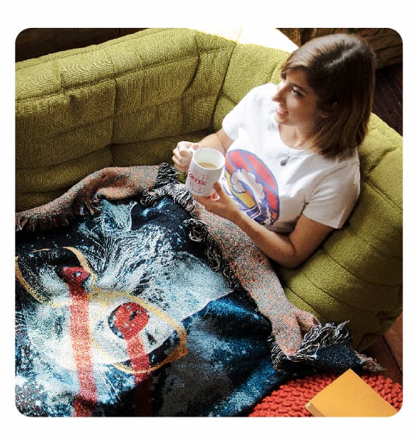 Woven Blankets are built for crisp movie nights, late-night reading sessions, and ultimate couch comfort.