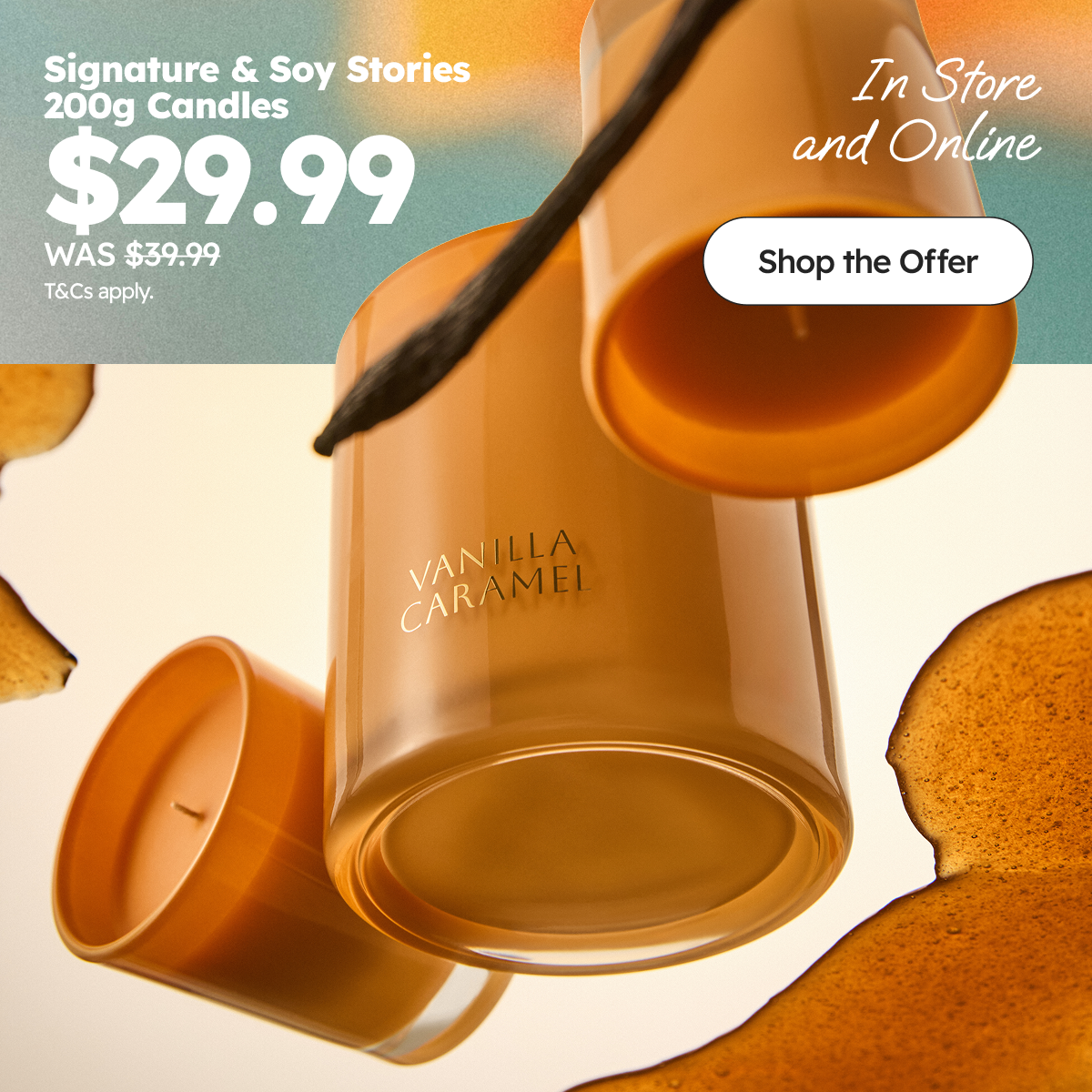 $29.99 200g Candles | Selected Styles