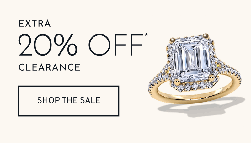 Diamond engagement ring. Extra 20% Off Clearance. Click to Shop The Sale