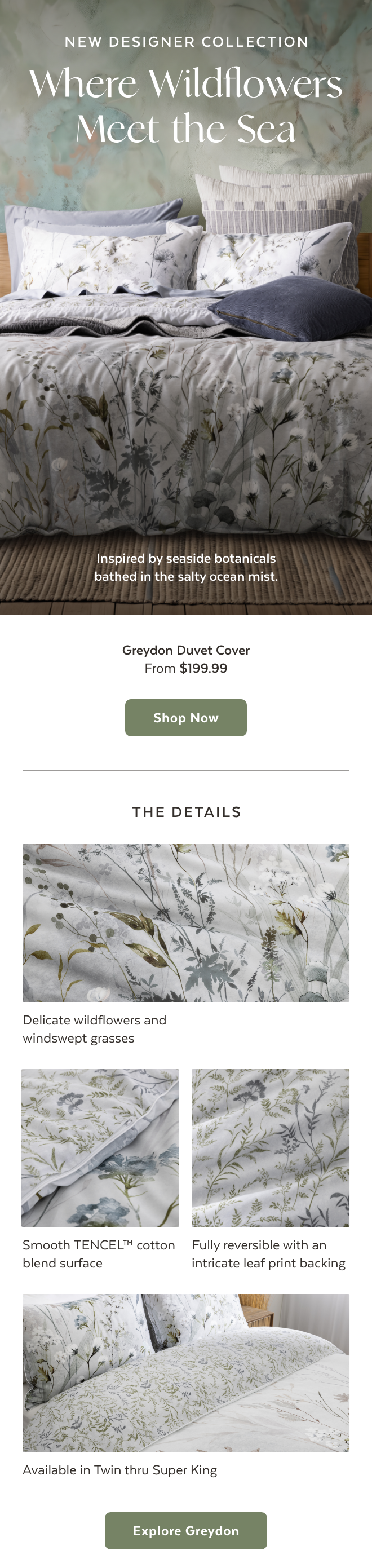 Explore Greydon Duvet Cover
