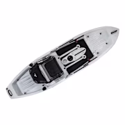 Ascend 10T Sit-On-Top Kayak with Enhanced Seating System - White/Black