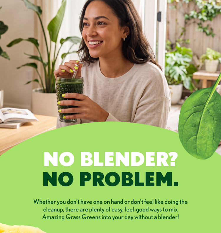MIX UP SOMETHING AMAZING Let’s start with two drink recipes. Loaded Water featuring Sweet Greens is a crisp, fruity drink that comes together in minutes. If it’s a vibe you’re looking for, mix up Sparkling Mood Iced Tea for a refreshing twist with fizz and flavor!