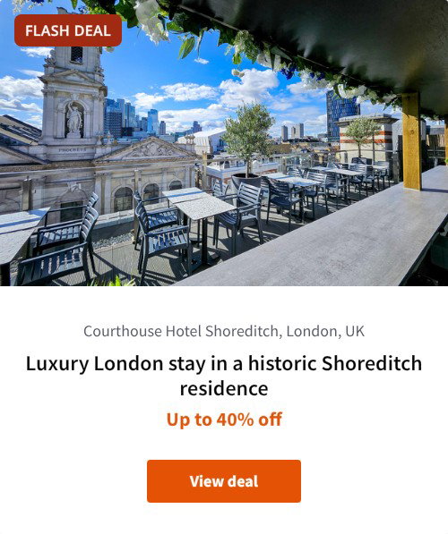 Luxury London stay in a historic Shoreditch residence