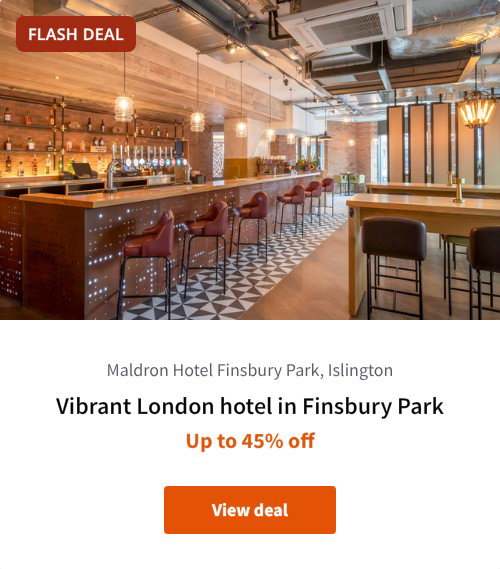 Vibrant London hotel in Finsbury Park