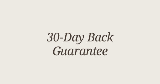 30-Day Back Guarantee