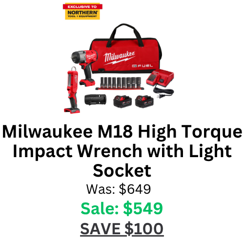 Milwaukee M18 High Torque Impact Wrench
