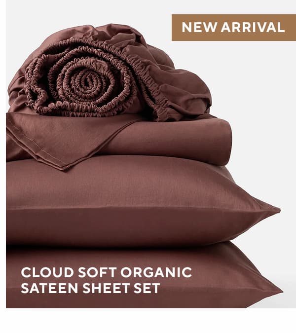 Cloud Soft Organic Sateen Sheet Set
