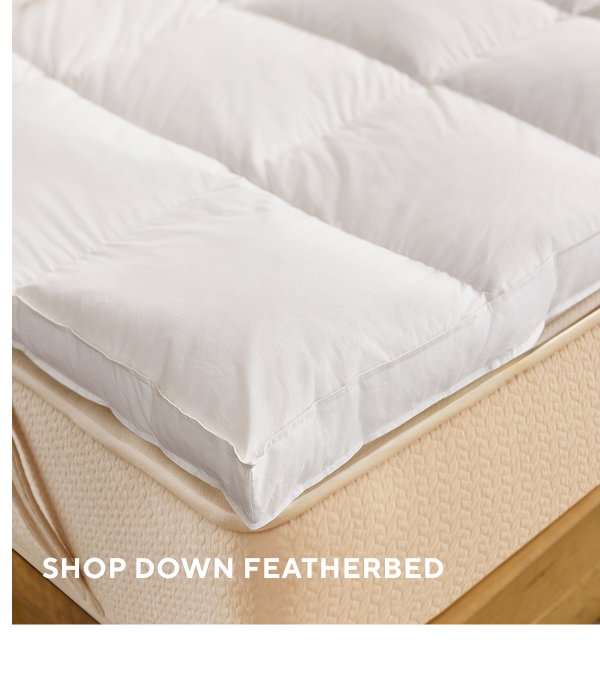 Shop Down Featherbed