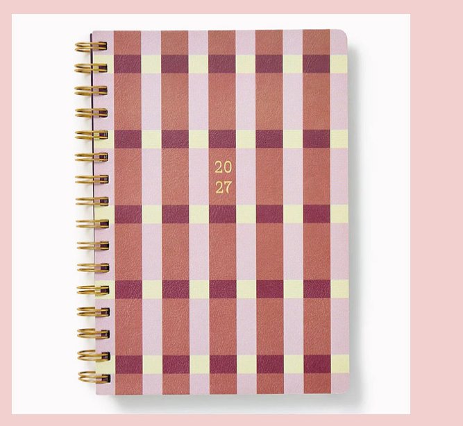 2027 Paper Source Color Grid Weekly Desk Planner