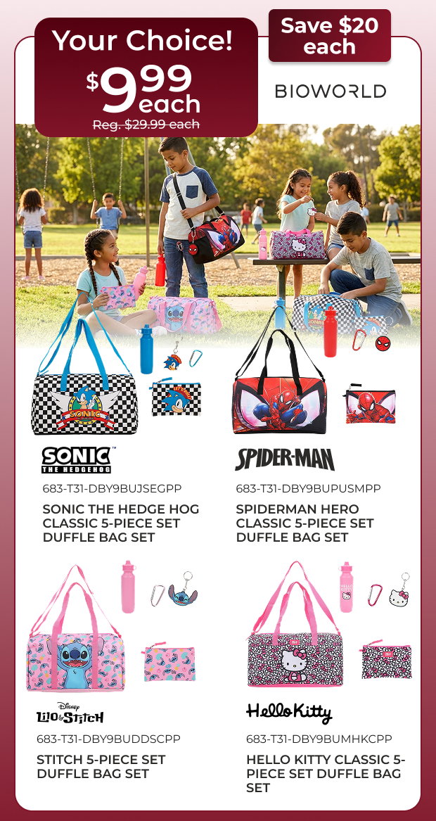Bioworld Bags