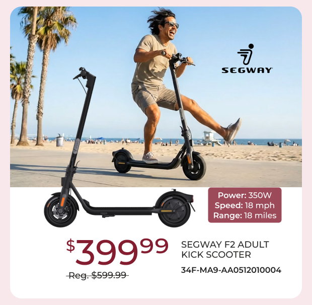 Segway F2 Adult Scooter