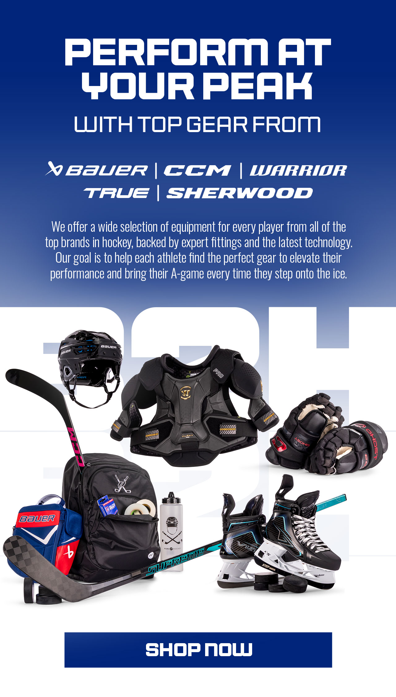 A1 - Top Gear From Bauer CCM Warrior TRUE Sherwood