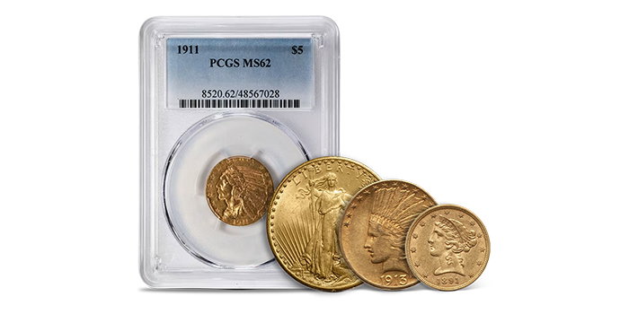 Pre-33 US Gold Coins Sale
