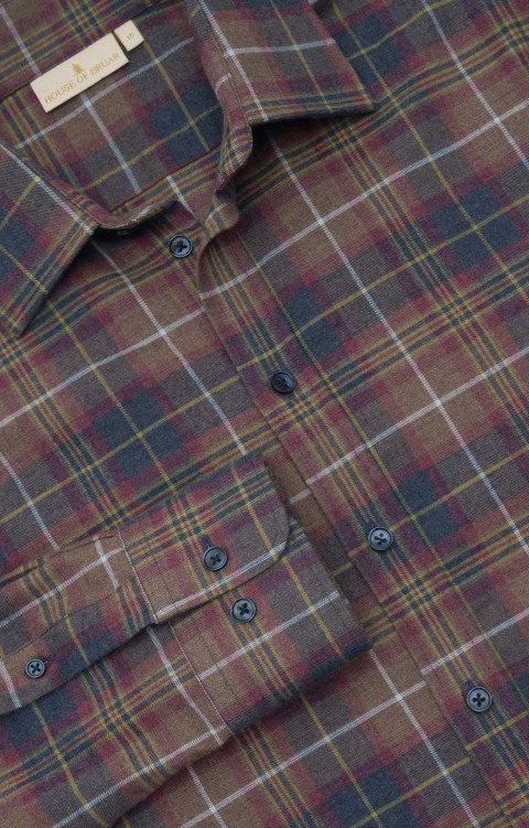Men's Tailored Tattersall Shirt