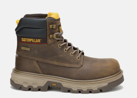 CAT Footwear - Men's Colorado Equip 6-inch Waterproof Composite Toe Work Boot - Pyramid colorway.