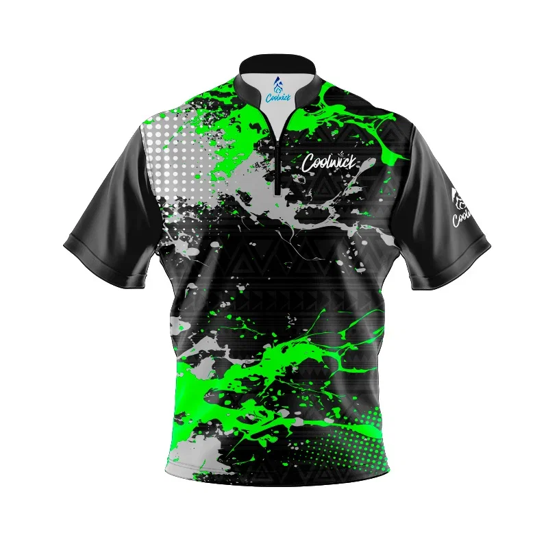 Image of CoolWick Elite Toxic Impact Sash Zip Jersey