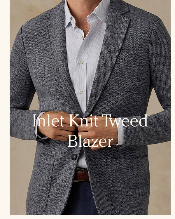 Inlet Knit Tweed Blazer