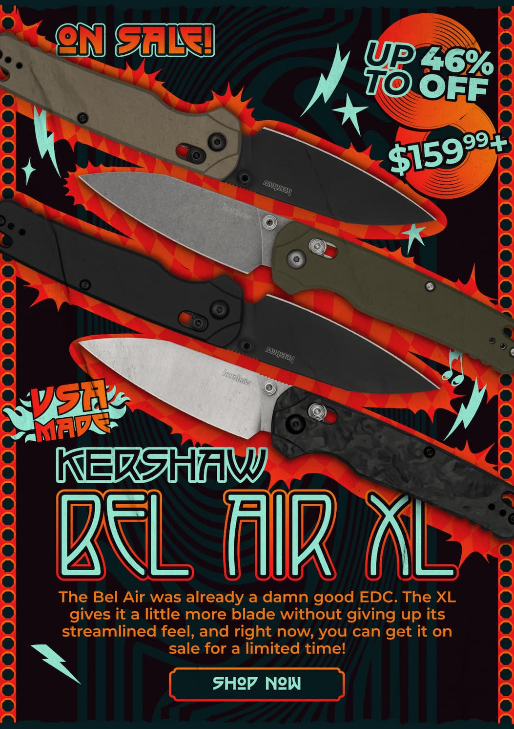 Kershaw Bel Air XL