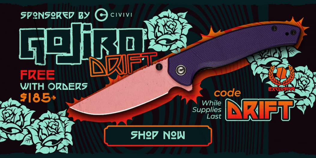 FREE CIVIVI Gojiro Drift With Orders $185+