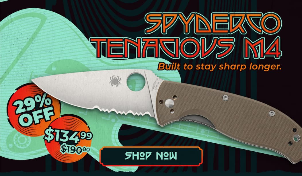 Spyderco Tencaious M4