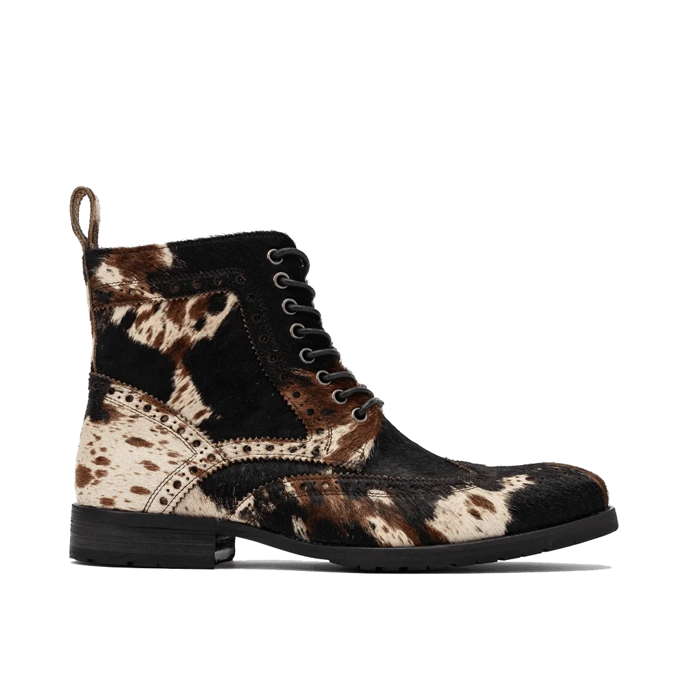 Image of Belmont Dark Horse Wingtip Combat Boots