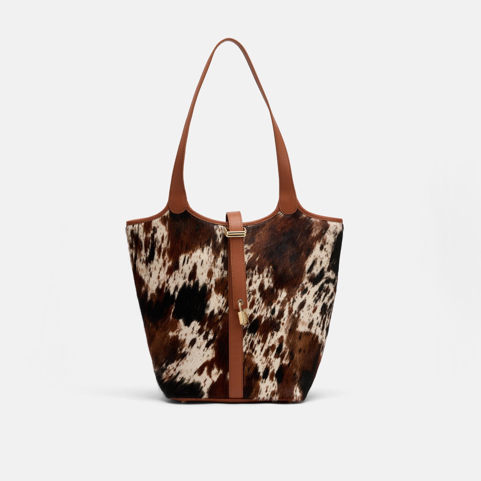Image of Mila Dark Horse Pony Hair Tote Bag