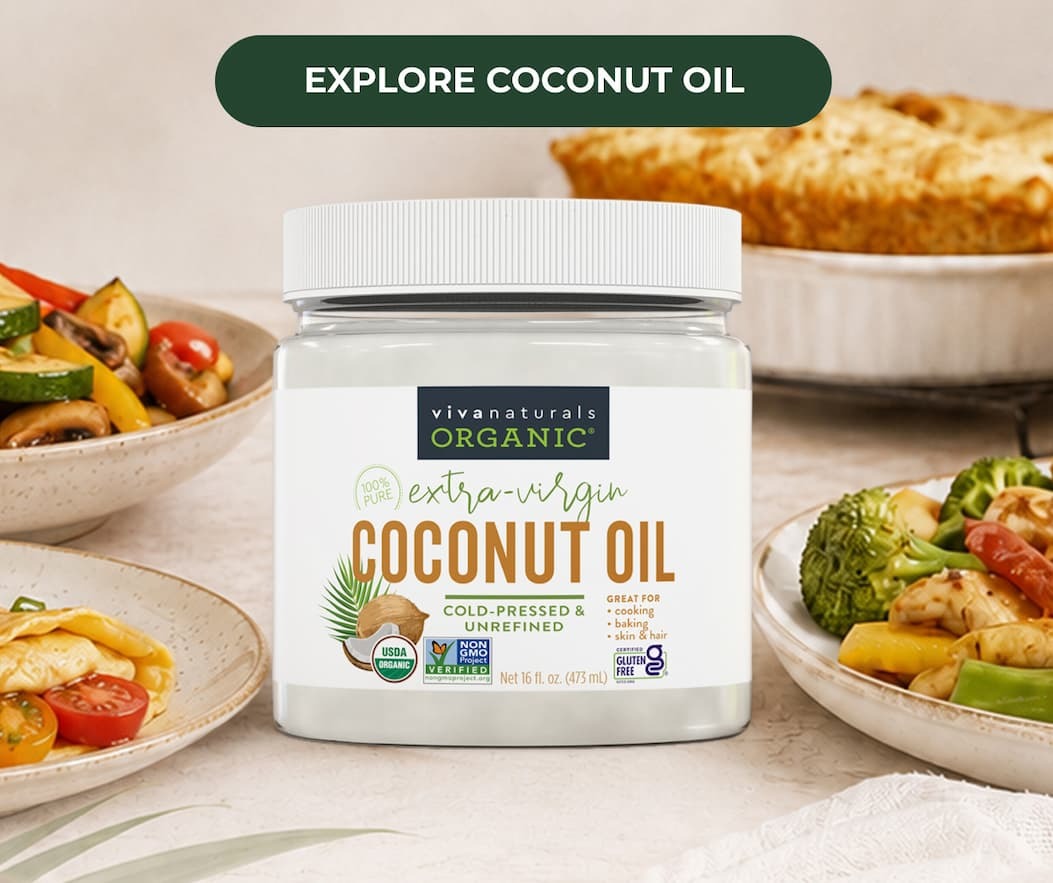 See Where Coconut Oil Fits in Your Kitchen Use 350°F as your guide for cooking, baking, and more