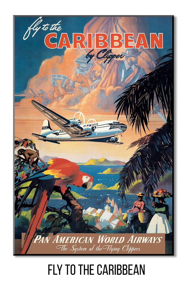 Fly to the Caribbean