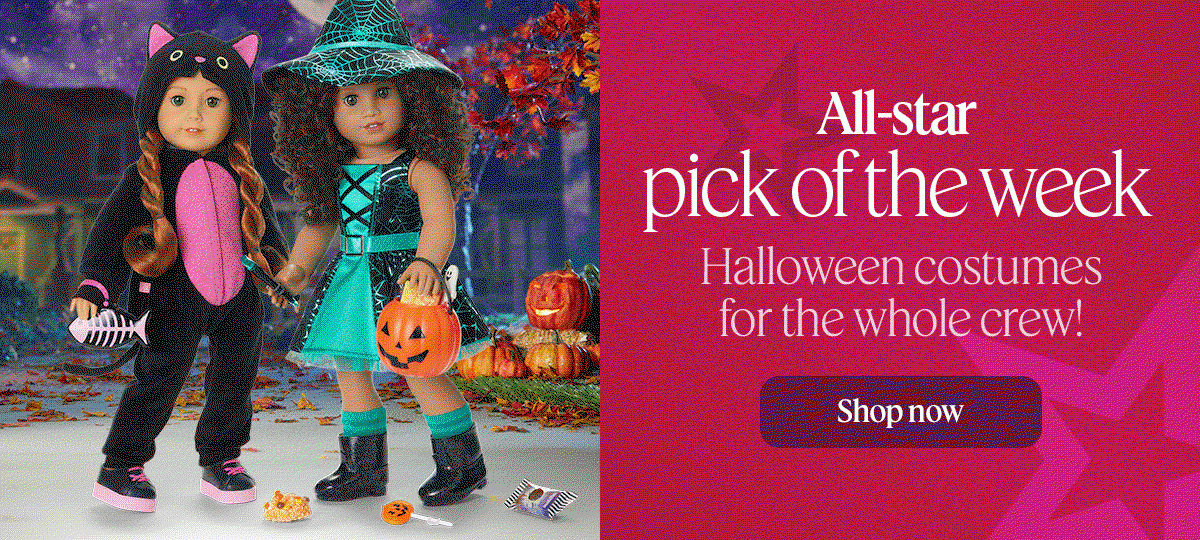 all star pick of the week: halloween costumes for the whole crew