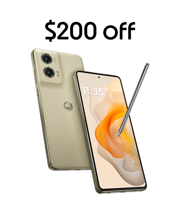 $200 off and up to 15% off Moto Care