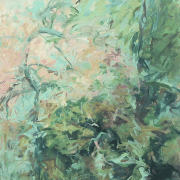 wild forest painting