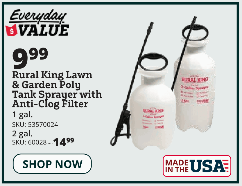 rk poly tank sprayer