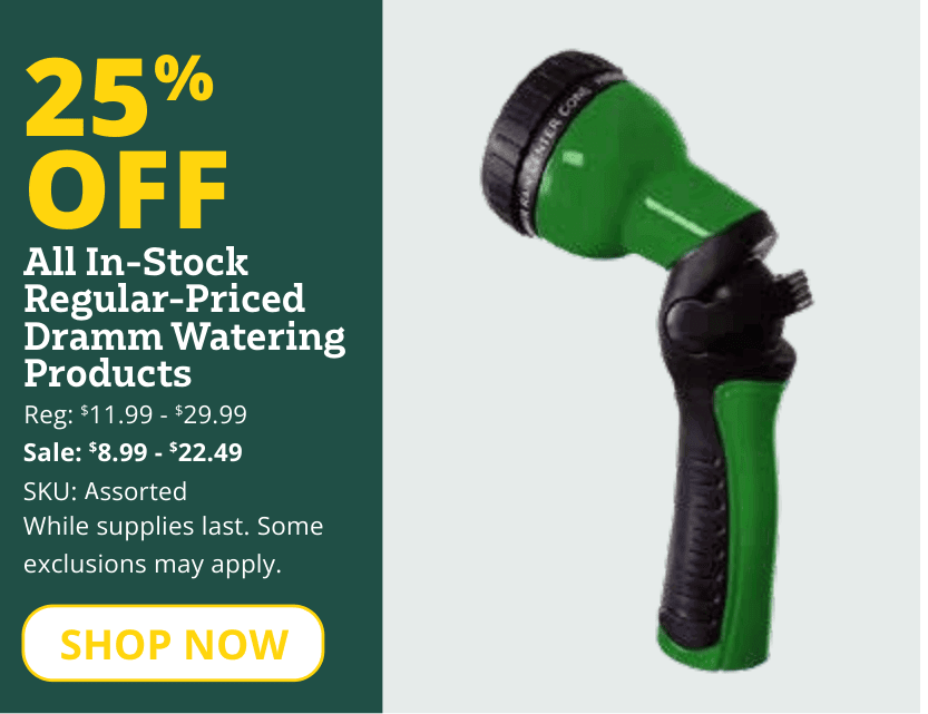 25% off dramm