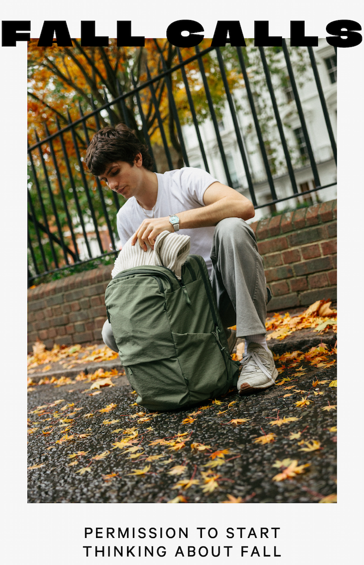 Fall calls: Permission to start thinking about fall