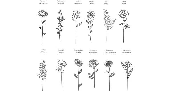 Custom Metal Flowers – Set of 3 Personalized Memorial or Decor Picks