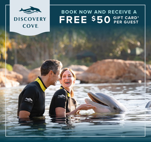 Plan your visit to Discovery Cove