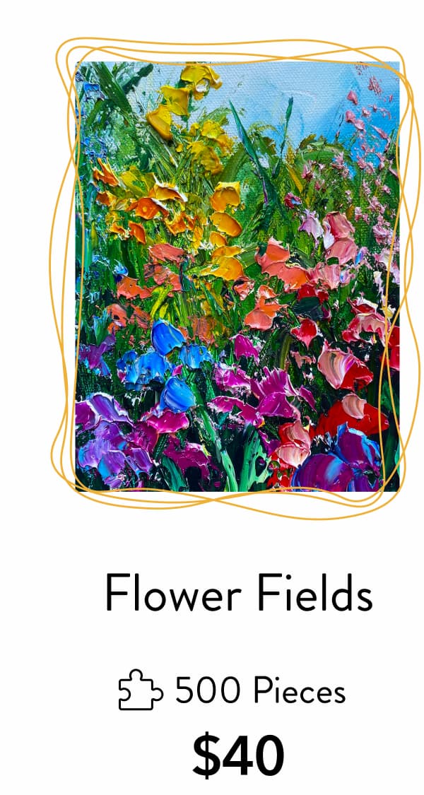JIGGY x Julia S. Powell, Flower Fields