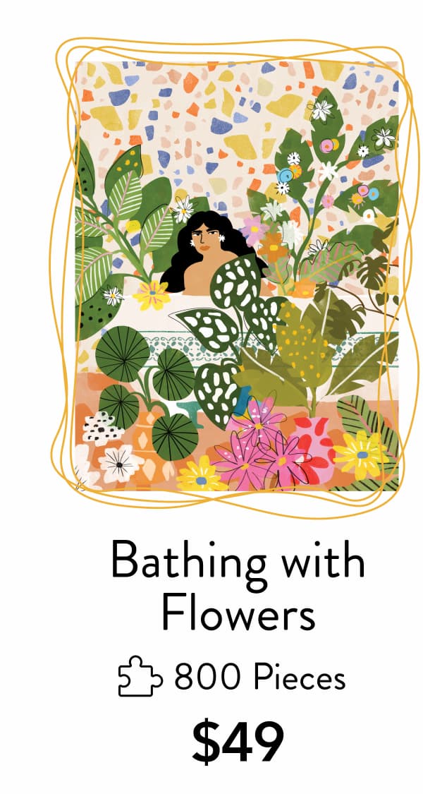 Bathing with Flowers, Alja Horvat