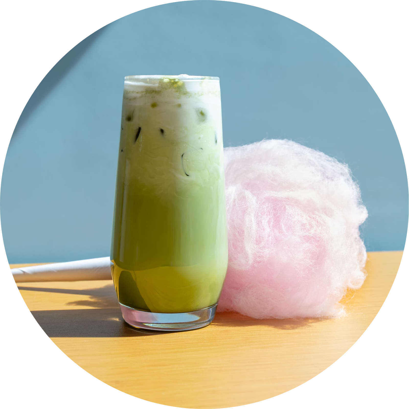 Cotton Candy Matcha Latte