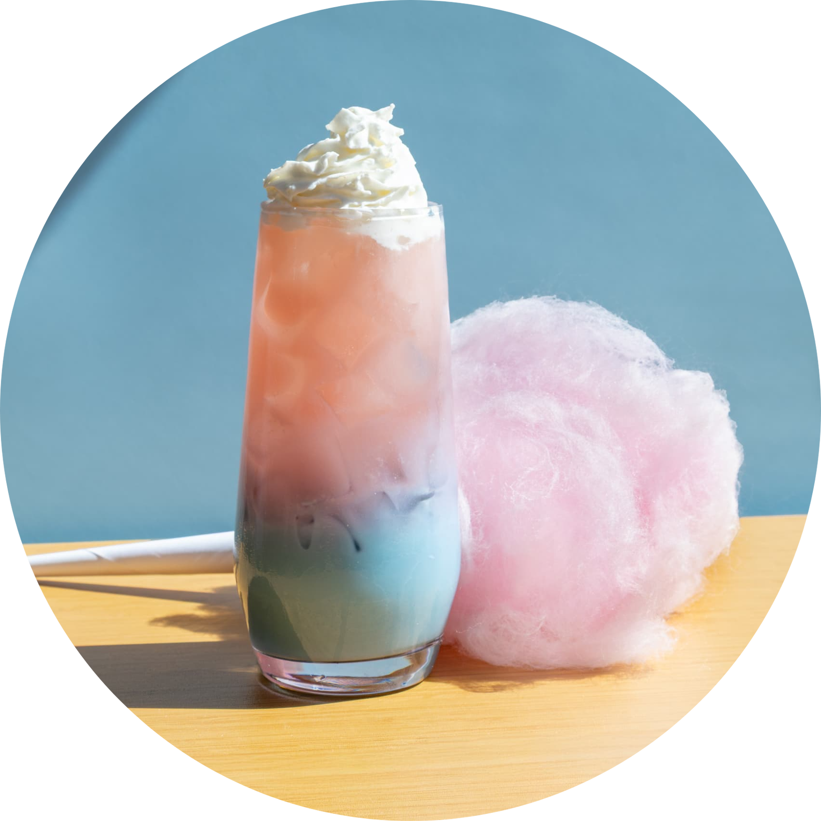 Cotton Candy Tea Latte